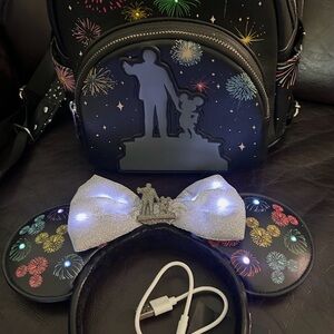 Loungefly Disney Backpack & Ears 100 Years